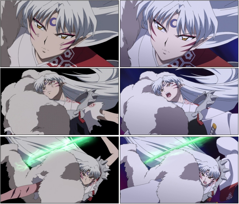 inuyasha, sesshoumaru, moroha, kirara, higurashi towa, and 6 more (inuyasha  and 1 more)